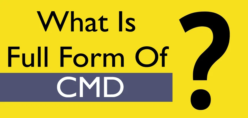 CMD Full Form