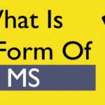 MS Full Form